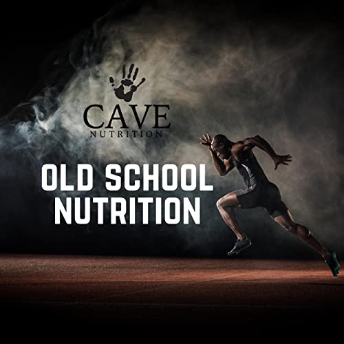 Cave Nutrition Whey Protein Powder (1 Lb), Bccas, Glutamine, No Sugar Added, Non-Gmo (Strawberry) #TOP4