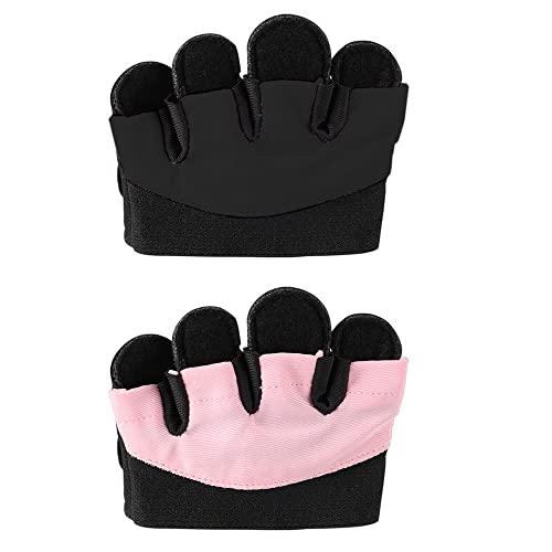 Staright Luvas de ginástica antideslizantes para levantamento de peso treino de levantamento de peso