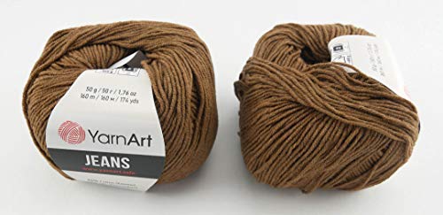 YarnArt Jeans Garn Baumwollgarn Amigurumi Babygarn Wolle 50g Yarn Art...