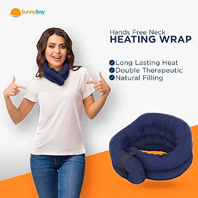 SunnyBay Microwave Heating Pad and Handsfree NavyBlue