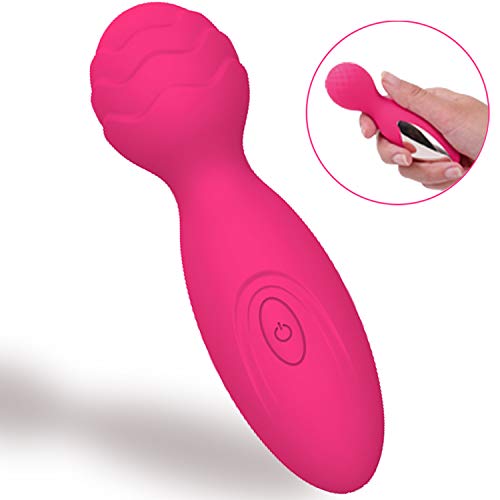 Personal Mini Wand Massager, REVO Small Powerful Vibrate Massage Wand with 12 Modes
