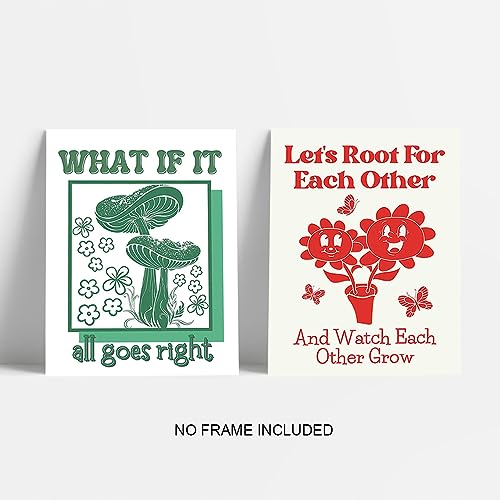 image for GIFTSFARM Vintage Posters, Retro Wall Art, Retro Poster for Room Aesth