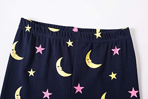 Image of KikizYe Girls Pajamas Set Kids Long Sleeve PJs Cotton Jammies