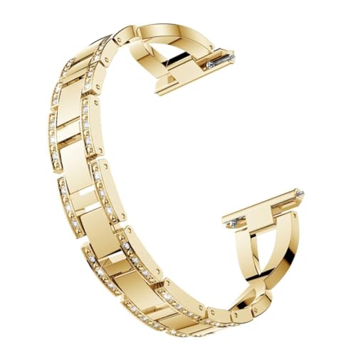 Correa de reloj vintage con diamantes para mujer, un brazalete elegante de diseño retro