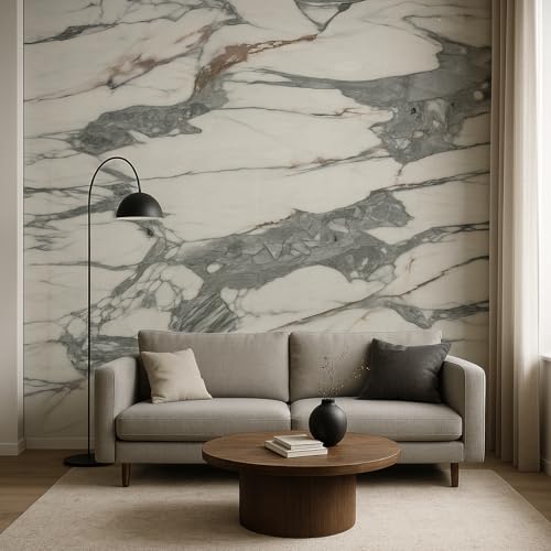 Generico Pannello PVC Decorativo Parete Pannelli Muro Effetto marmo 120x3m