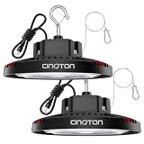 CINOTON 160W UFO LED High Bay Light, Aluminum LED...