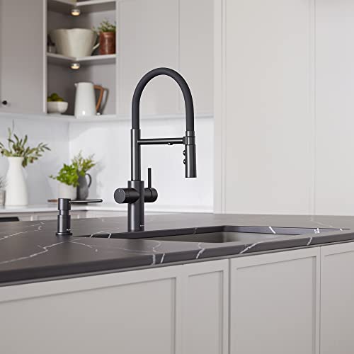 BLANCO 442992 CATRIS Flexo Filter Semi-Pro Pull-Down High-Arc Kitchen Faucet 1.5 GPM - Matte Black by Blanco - Image 2