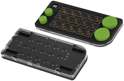 KIBU DOIO KB15 �}�N�����J�j�J���L�[�{�[�h �A���~�j�E����/���[�v���t�@�C��/�Ў�L�[�{�[�h/�����L�[�L���b�v/RGB VIA �z�b�g�X���b�v �J�X�^�}�C�Y �v���O�����@�\�Ή��\/15�L�[/4�m�u/�������C���[/�V���[�g�J�b�g�L�[/Ps P