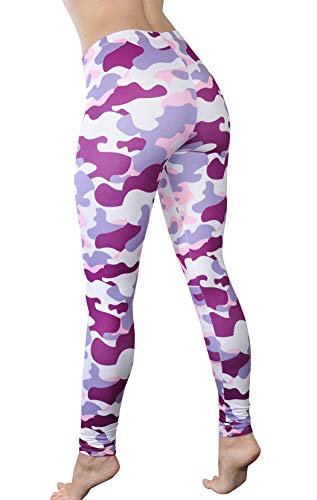 image for Comfy Yoga Pants – Soft Milk Silk Workout Leggings for Women - Fun L