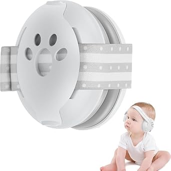 Clefairy Ear Muffs for Babies - Baby Earmuffs Noise Protection - Blocking Headphones Reduction Sound Plugs for Child Hearing Protection Toddler Kids Travel Concert Airplane