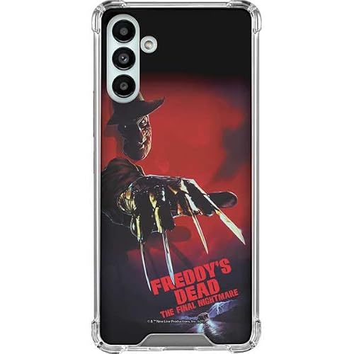 Skinit Clear Phone Case Compatible With Samsung Galaxy A13 5G - Officially Licensed Warner Bros Freddy Krueger Design #TOP10