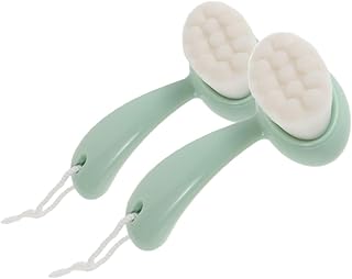 Vaguelly 2pcs Face Brush Cleanser Soft Bristl...