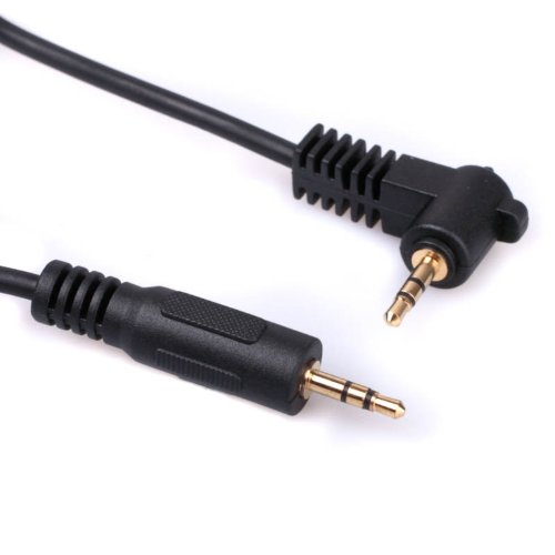 JJC Cable-C Fernauslöser-Anschlusskabel 2,5 mm Klinke (Kabel, Verbindungskabel) für Triggertrap und Canon RS-60E3