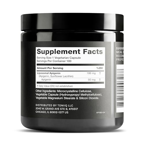 Toniiq Liposomal Apigenin Capsules