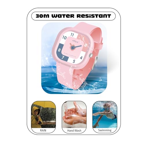 Image of SPIKY Analog Watch for Kids | Water Resistant, Scratch Proof & Lightweight | Durable Silicone Strap | Unisex Best Birthday Gift | Analogue Wrist Watches for Girls & Boys | Age 2-14 yrs