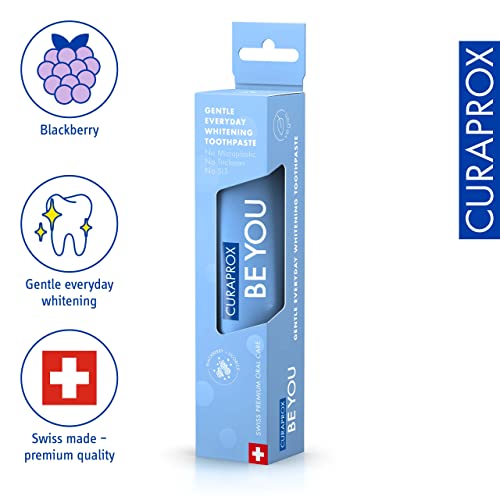 Curaprox Whitening Zahnpasta für frischen Atem und Zahnfleischpflege