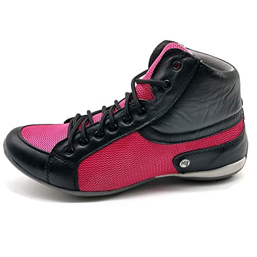 Sapatênis Cano Curto Casual Feminino BM Brasil Rosa