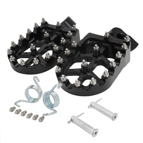 Pédales Repose-pieds Moto YZ250F anti-boue compatibles Yamaha WR450F
