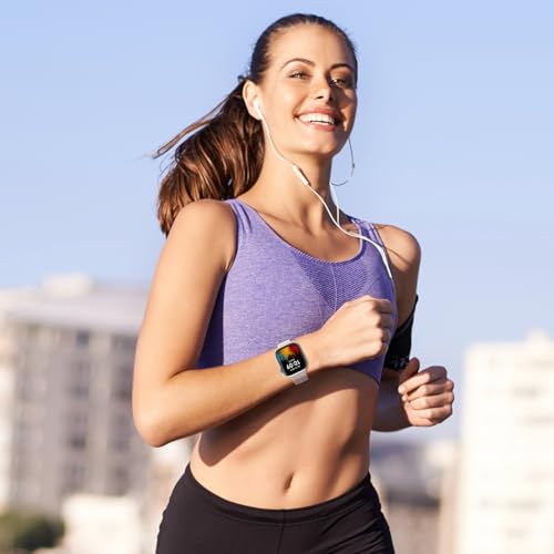 Sport Band Compatible with Apple Watch Bands 40mm 38mm 41mm 42mm 44mm 45mm 49mm for Women Men,Soft Silicone Waterproof Replacement Strap for Apple Watch Series 11 10 9 8 7 6 5 4 Ultra 3 2 1 SE — view 6