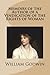Memoirs of the Author of a Vindication of the Rights of Woman