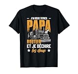 Ce motif amusant de camionneur est un super cadeau d'anniversaire ou un cadeau de Noël pour les chauffeurs de camion, les camionneurs, les routiers. T-shirts pour les conducteurs de camions, les routiers, les camionneurs et les machines de transport.