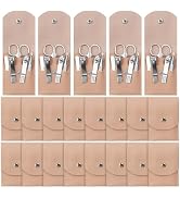 Manicure Set Bulk, Nail Clippers Kit Stainless Steel Fingernail Clippers Set, Sturdy Nail Tip Cut...