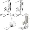 CKPSMS Piedino Per Rammendo E Trapuntatura – 2 Pezzi, Movimento Libero, Compatibile Con New Home, Janome, Brother E Altri (Modello 4021H-OT)
