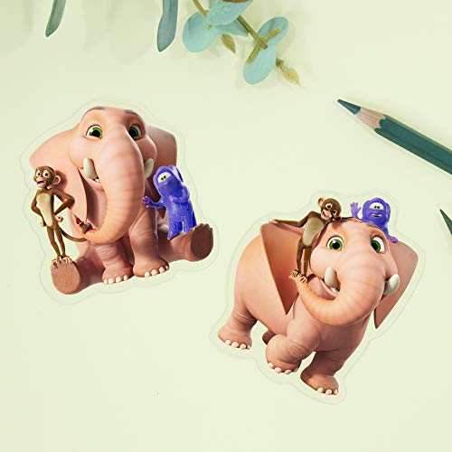 Jungle Beat Book Marks, Character Bookmark Reading Gift Stationery Gift For Kids & Student (Pack Of 2) #TOP6