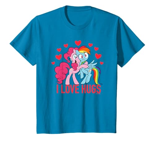 My Little Pony Saint Valentin Pinkie Pie Rainbow Dash Hugs T-Shirt