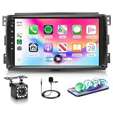 Rimoody Autoradio per Mercedes Benz Smart Fortwo 451 2005-2010 Bluetooth | Senza fili Carplay Android Auto, FM Radio, 9 Pollici IPS Touchscreen, Mirror Link Controllo del Volante Telecamera Posteriore