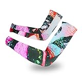 EverNight Manchon À Bras De Compression, Manches De Protection des Bras De Refroidissement UV, pour La Récupération, Soulagement De La Douleur, Brace des Golfeurs, Œdème, Gonflement,4,M