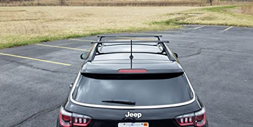 BRIGHTLINES Roof Rack Cross Bars Compatible with 2018-2026 Jeep Compass by BRIGHTLINES - Used condition - Image 7