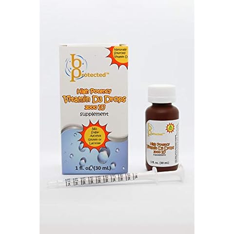 High Potency Vitamin D3 2000iu Liquid Drops 30 ml Cover