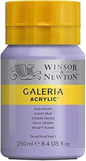 Winsor & Newton Series 1 250ml Bottle Galeria Acrylic Colour with Nozzle Cap - Pale Violet
