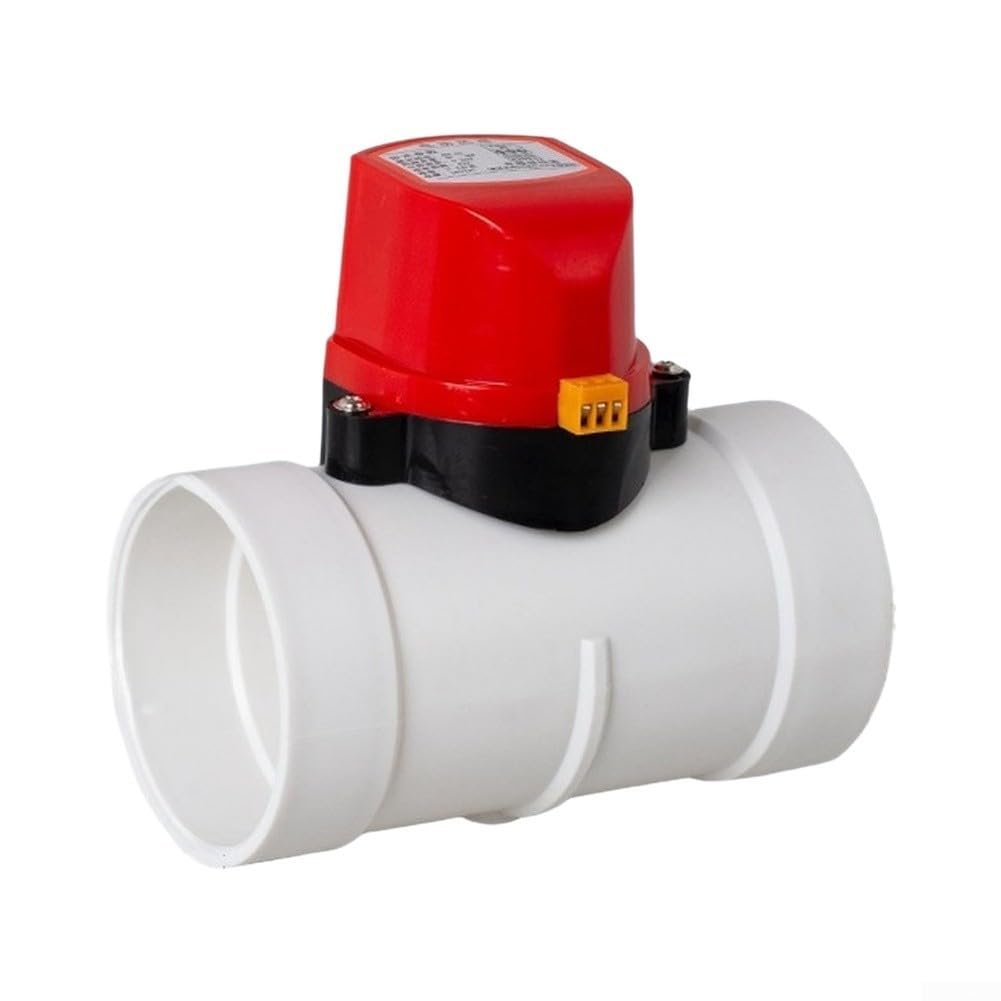 Valvola Riflusso Automatica AC220V per Griglia Ventilazione - Controllo Unidirezionale per Dotti 75 110 160 200mm in PVC (200mm)