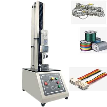 Electric Tensile Testing Machine with Digital Force Gauge, 450mm Stroke, 2 Testing Clamps, and 5 Probes