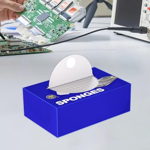 Esponja de limpieza NC800 para pantallas de teléfono y placas base PCB, adecuado para limpieza de flujo de soldadura de dispositivos electrónicos - imagen 5