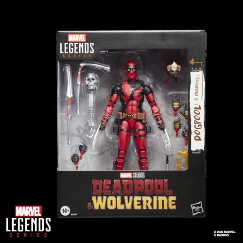Marvel Legends Series Dogpool and Deadpool, Marvel Studios' Deadpool & Wolverine Movie Collectible 6-Inch Action Figure Gift by Marvel - Image 2