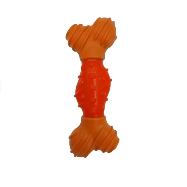 Foto 2 de 4 de TYROL - Juguete de Perro de bambú - Juguete para Perro - Masa de Dientes y encías - con Fibra de bambú y Goma