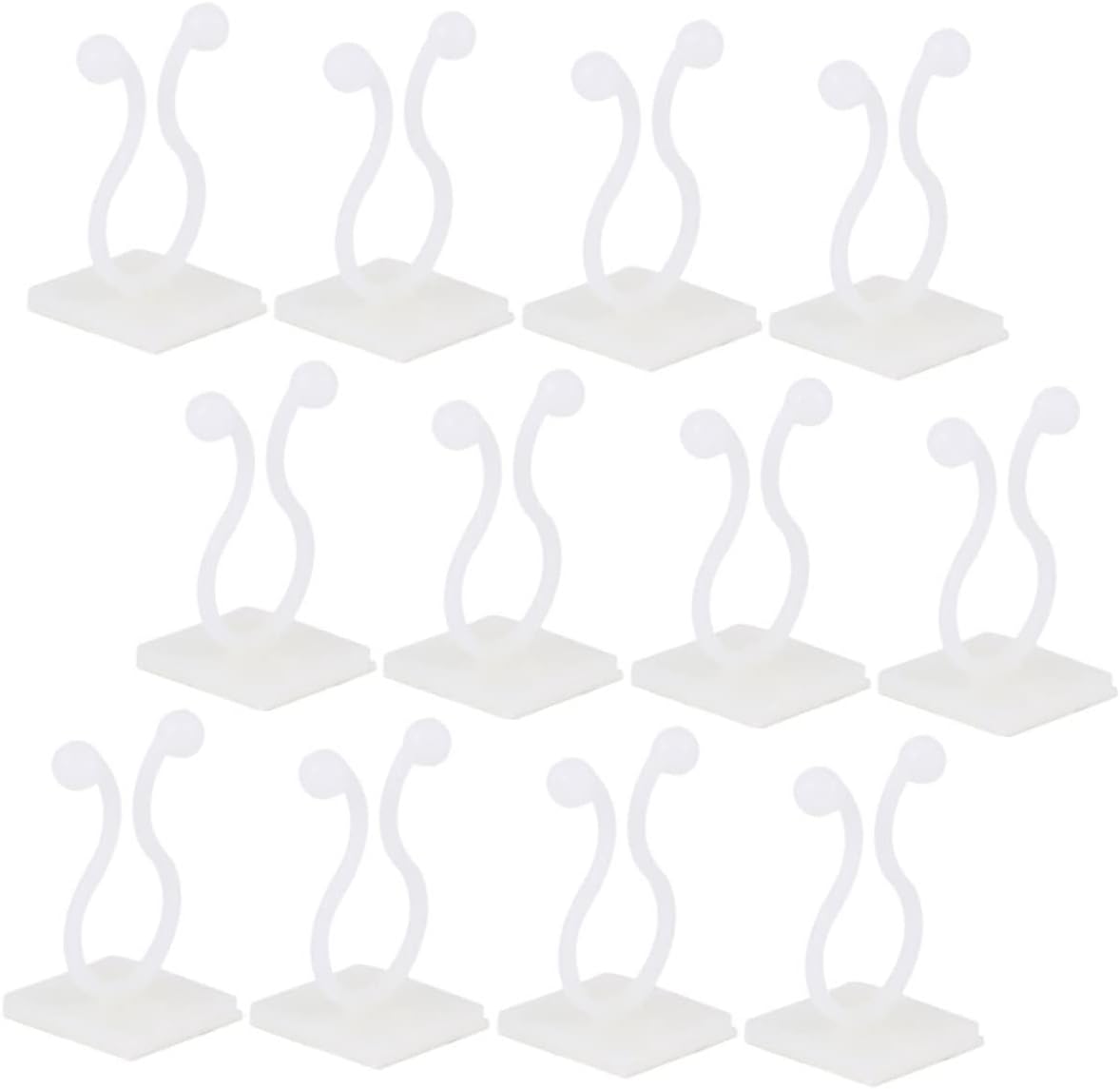 POPETPOP 500pcs Climbing Plant Support Wall Hooks Plant Clips for Tiles Marble Installation Easy