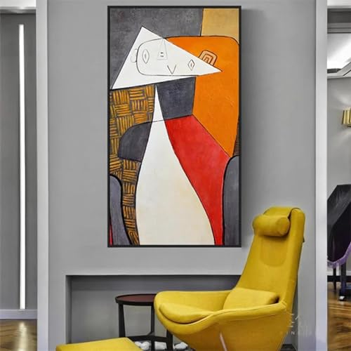 Peintures à l'huile Picasso ADOHOME reproduction d'art célèbre sur toile premium 80 x 160 cm