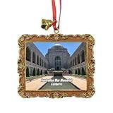 Kriegsdenkmal Canberra Australien Reise Souvenir Weihnachtsbaum Ornament Hängender Anhänger Home Weihnachten Party Dekoration