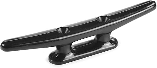 Miniatura 4 de MIZUGIWA Tacos de muelle de 5 pulgadas, 6 pulgadas, 8 pulgadas, nailon negro, amarre para barco, cuerda de kayak, tacos de cuerda, tacos de kayak