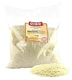Kartoffelflocken, 1kg-Beutel, Nahrungsergänzung als gesunde, natürliche Ernährung für Hunde von DIBO, Hundefutter, Barf, B.A.R.F.