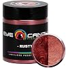 Eye Candy Pigments Premium Red Mica Powder - Rusty (25gr) - for Epoxy, Resin, Soap, Paint, Woodworking, Acrylic Pouring, Bath Bombs, Fishing Lures - DIY Arts and Crafts Additive