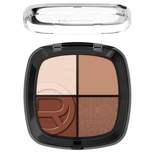 L'Oréal Paris Rendez-Vous Couleur - Palette 4 Ombres Multi-Usages Yeux & Joues - Texture Fondante & Couleurs Modulables - Miroir Intégré - Teinte : Autumn...
