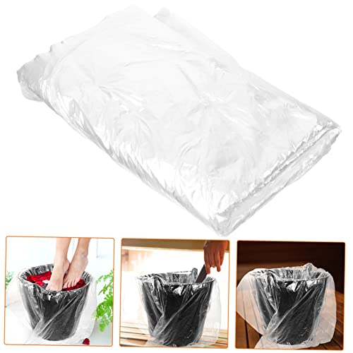 80 piezas bolsas plásticas descartables para spa de pies miniatura 7