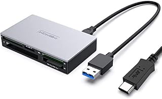 INDMEM SD Card Reader USB C OTG Memory Card Reader USB 3.0 All-in-1