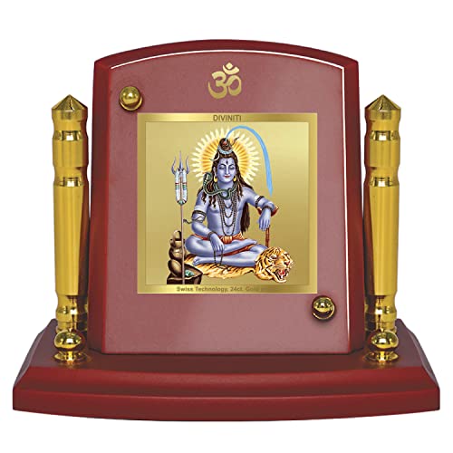 Cadre photo Lord Shiva pour tableau de bord auto et bureau