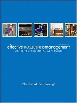 Hardcover I.e. Effective Small Business Management: An Entrepreneurial Approach 10th.edition Book